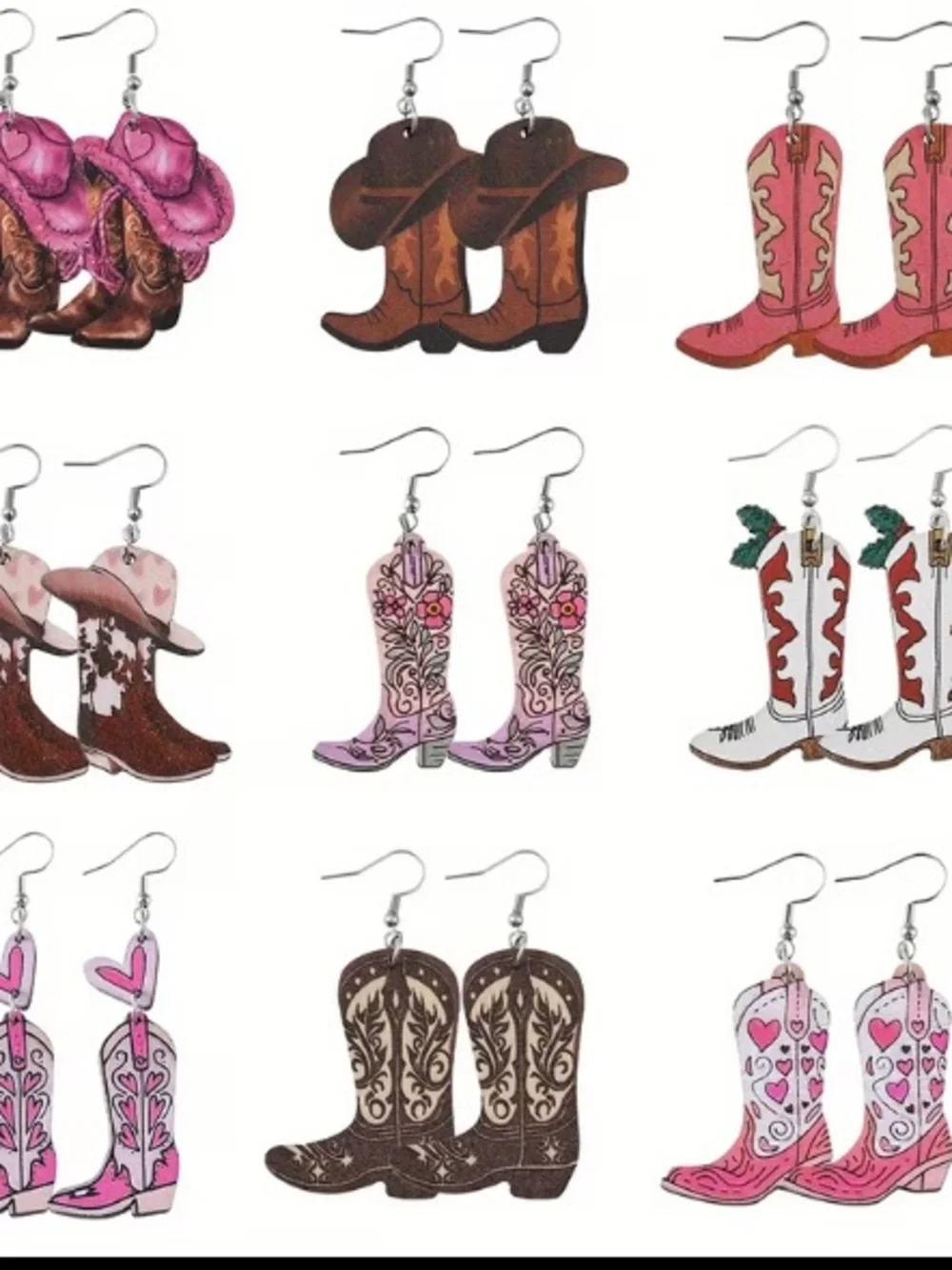 *Buy Now* Set of 15 Boot Earring Thank You’s